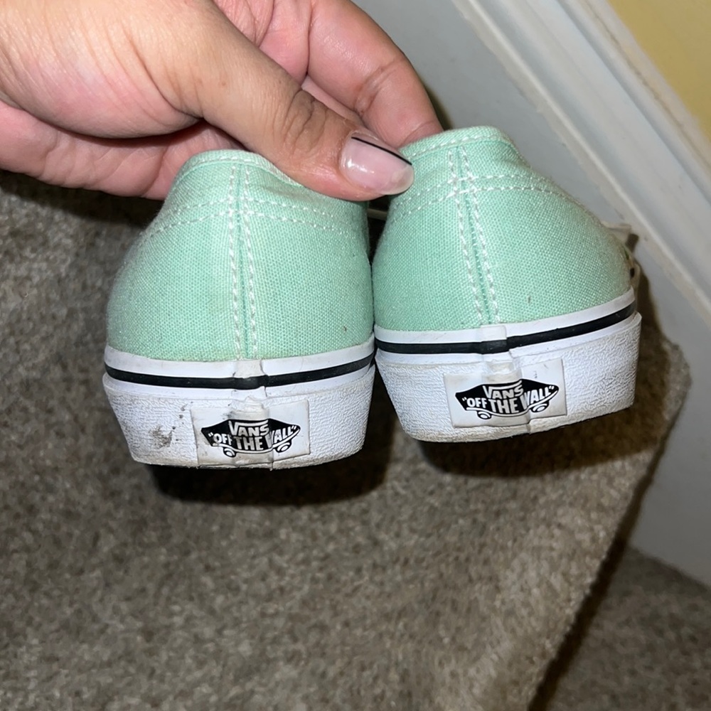 Mint colored vans - Picture 2 of 4